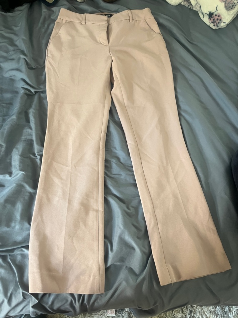 Express Blush Pink Tailored Dress Pants